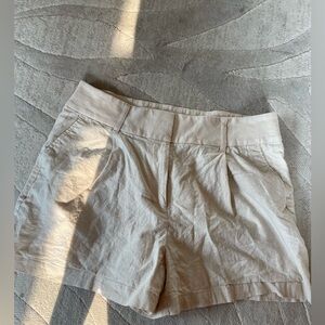 Express- Women's Cream Shorts